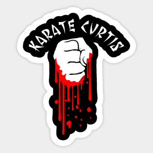 Karate Curtis 3 Sticker